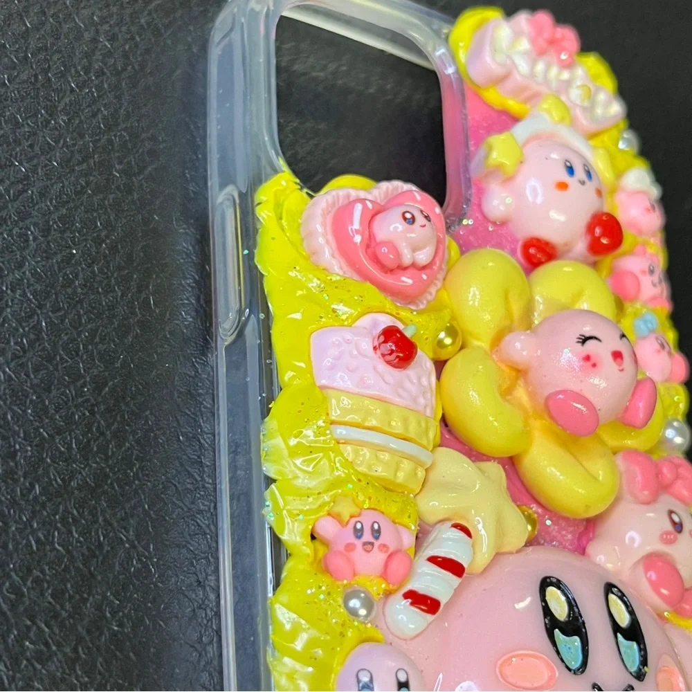 Nintendo yellow cute kirby